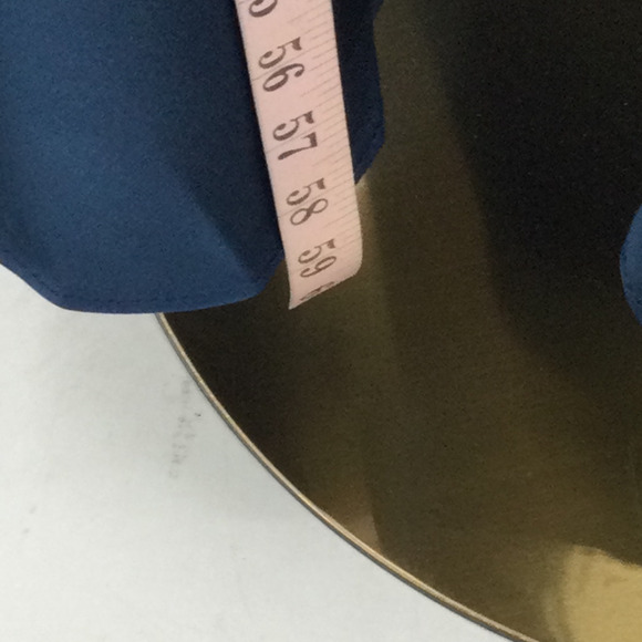 Chic Long Sleeve Blue Maxi Dress - Picture 5 of 9